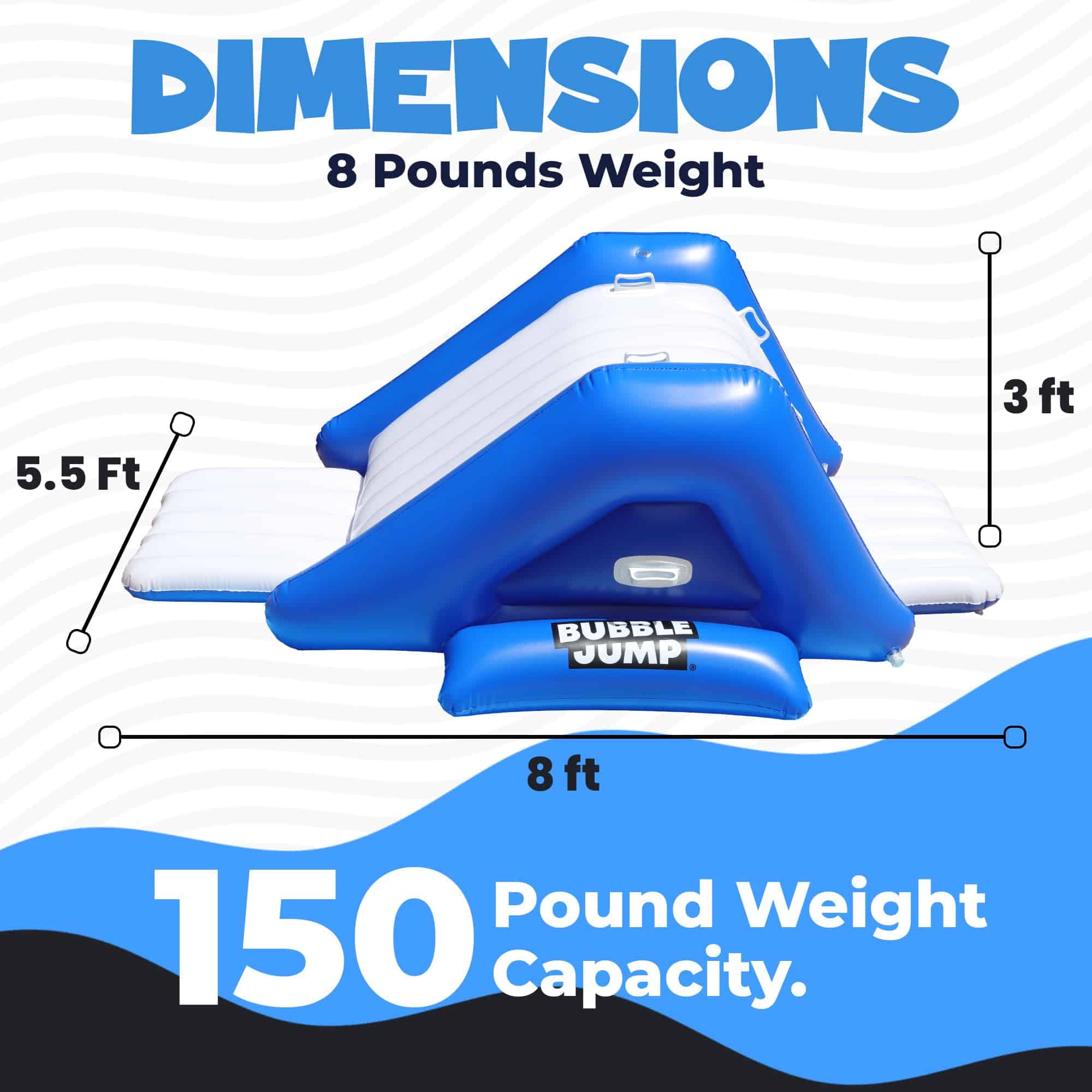 Tobogán Inflable para Piscina, Duradero Tobogán Inflable de - Imagen 7