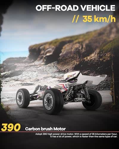 Coche de Control Remoto wltoys 144016, Coche de Carreras RC - Imagen 7