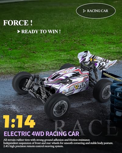 Coche de Control Remoto wltoys 144016, Coche de Carreras RC - Imagen 3