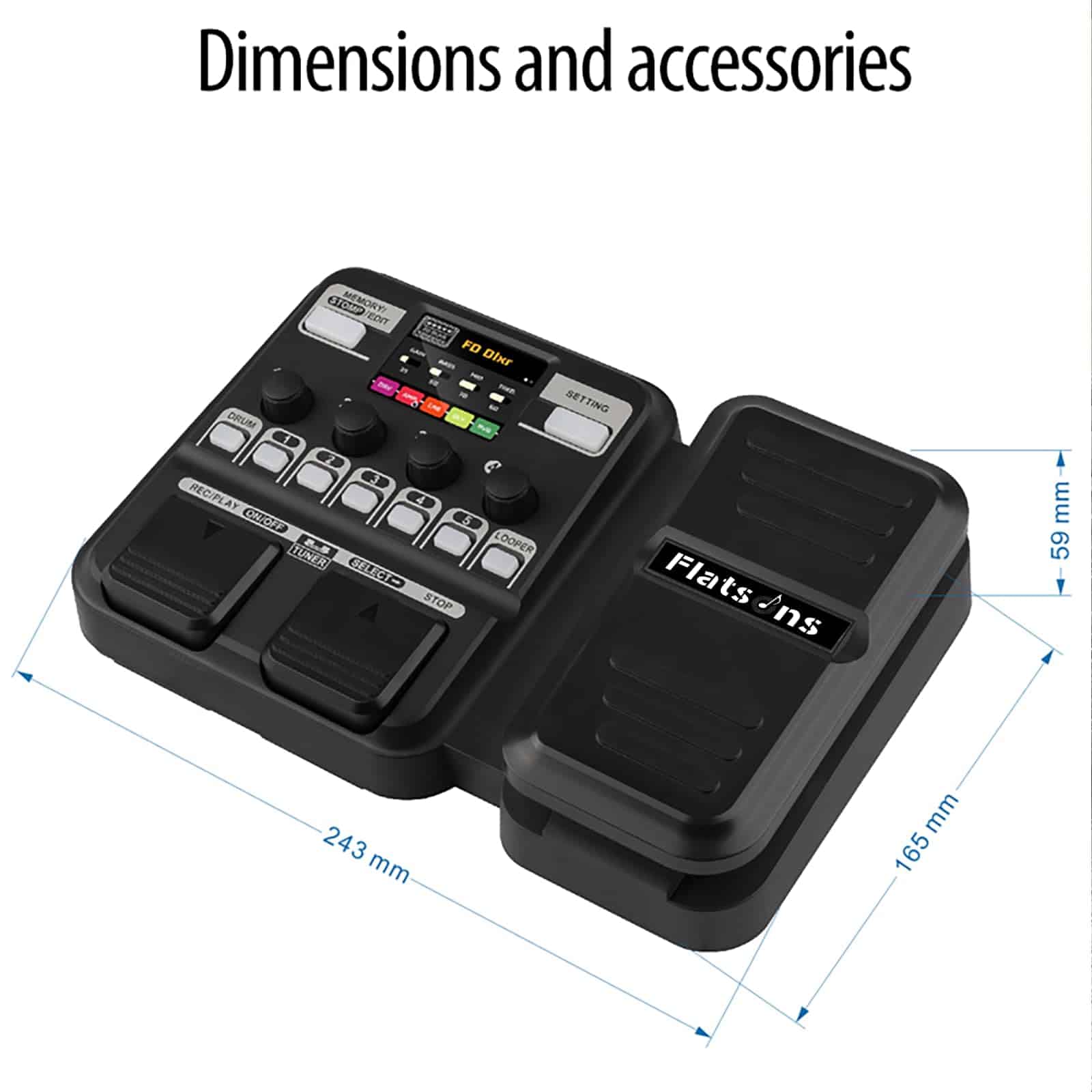 Procesador de efectos múltiples para guitarra eléctrica - Imagen 10
