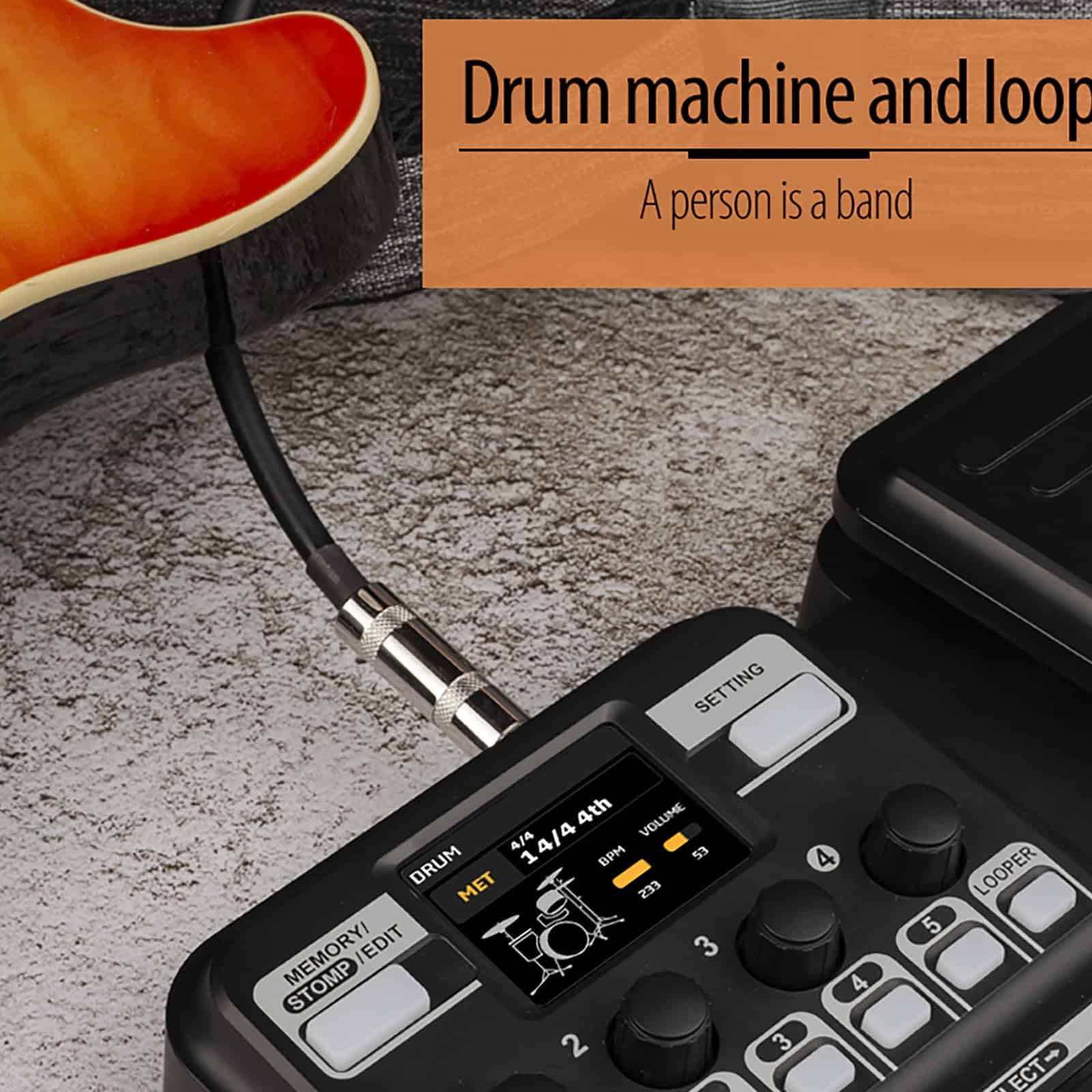 Procesador de efectos múltiples para guitarra eléctrica - Imagen 7