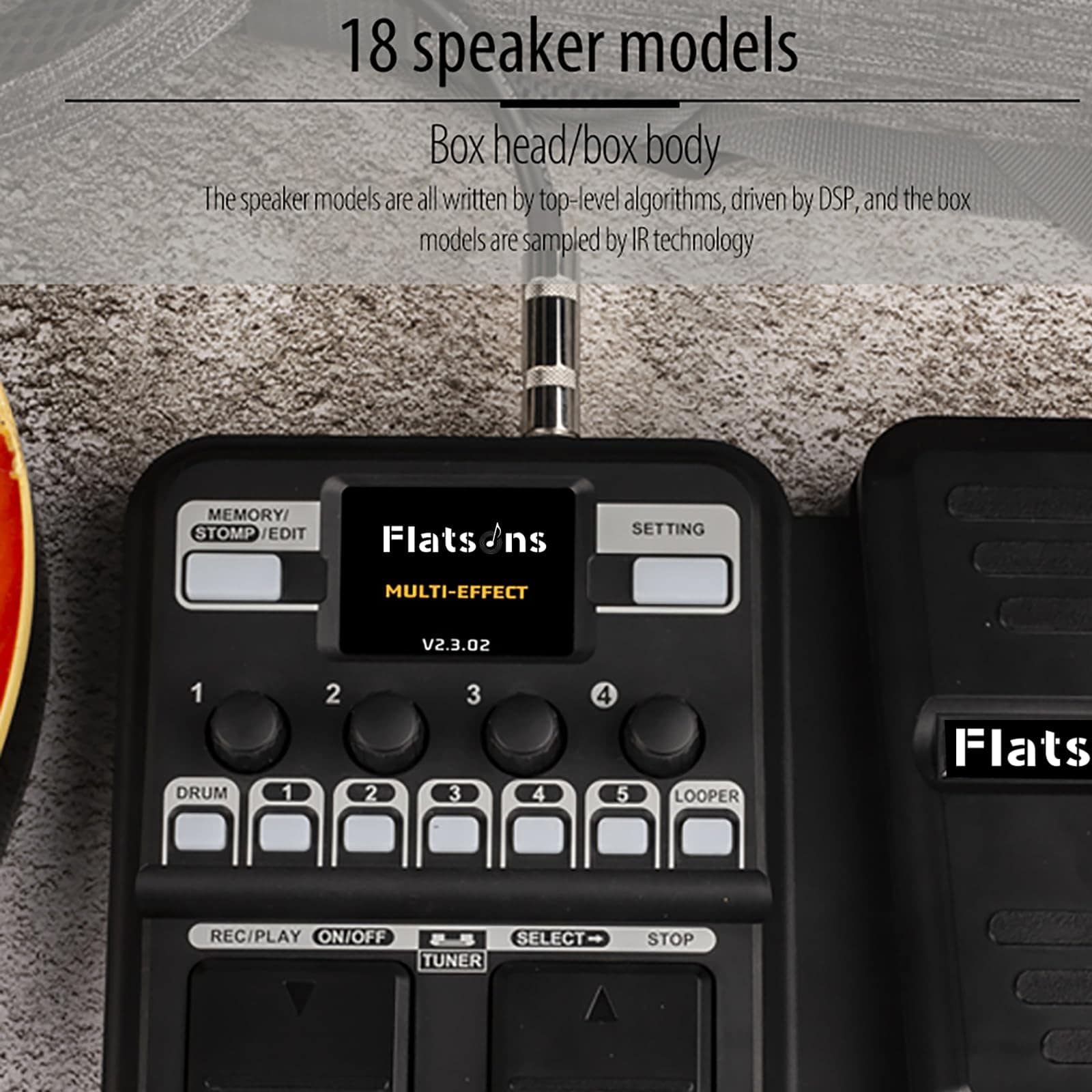 Procesador de efectos múltiples para guitarra eléctrica - Imagen 5