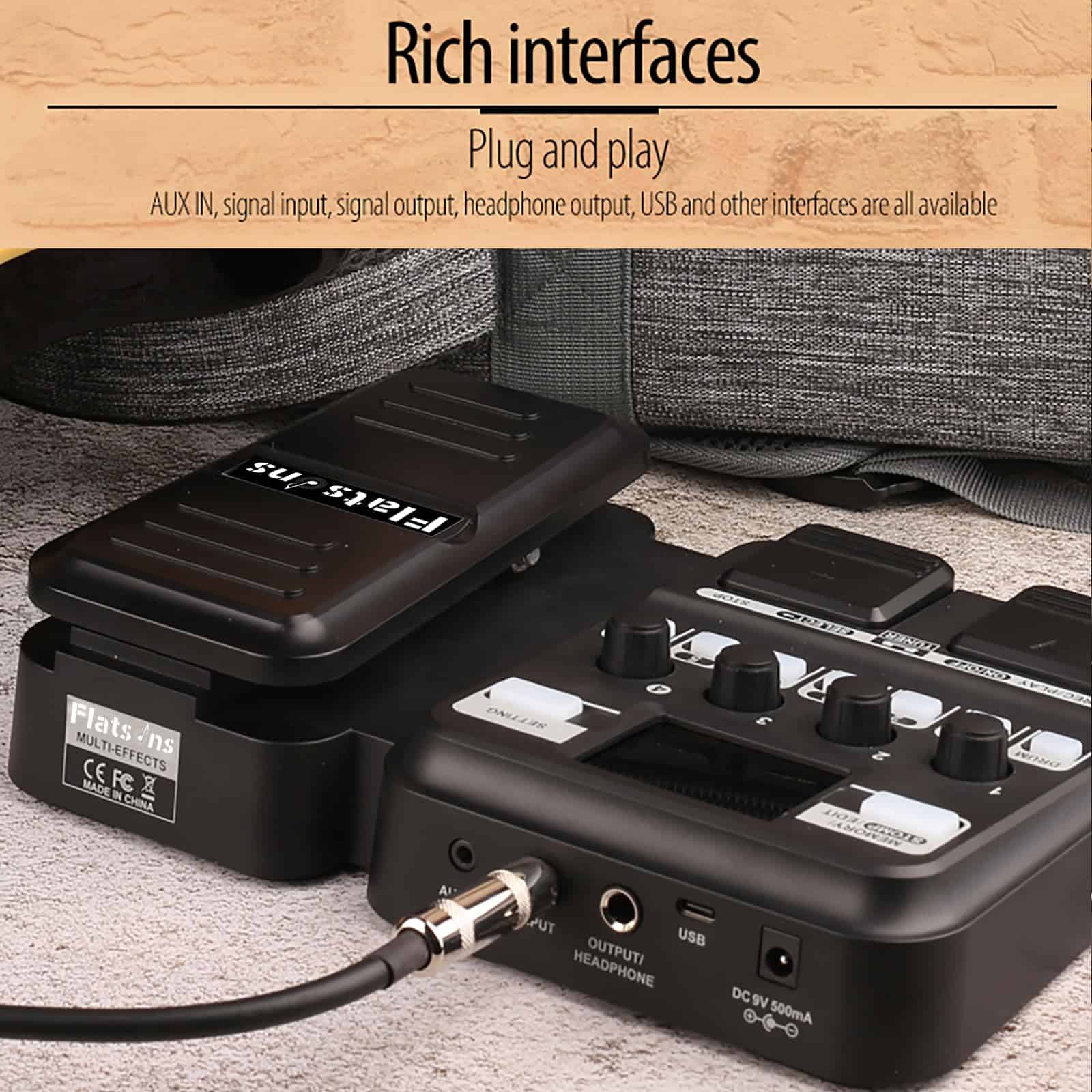 Procesador de efectos múltiples para guitarra eléctrica - Imagen 6