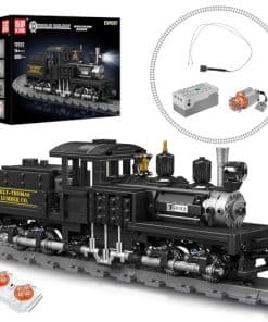 Mould King Shay-Type Tren de Vapor Conjunto de Construcción