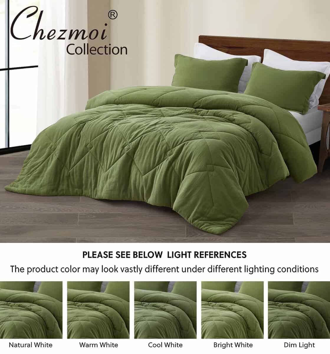 Juego de Conforter de Muselina de Algodón 100% Skye de - Imagen 6