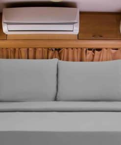 Juego de Sábanas de Lujo Mocassi RV Short -Plata