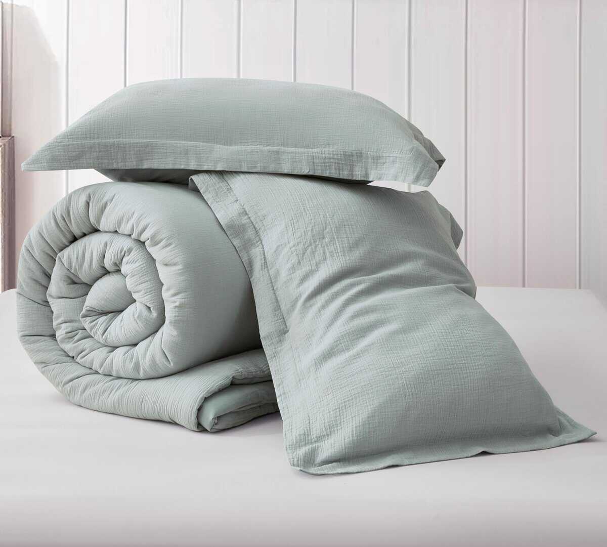 Juego de Colcha Chezmoi Collection Breeze de 3 Piezas 100% - Imagen 9