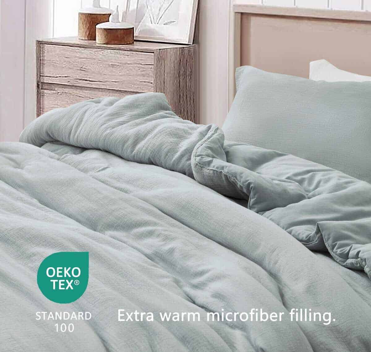Juego de Colcha Chezmoi Collection Breeze de 3 Piezas 100% - Imagen 5