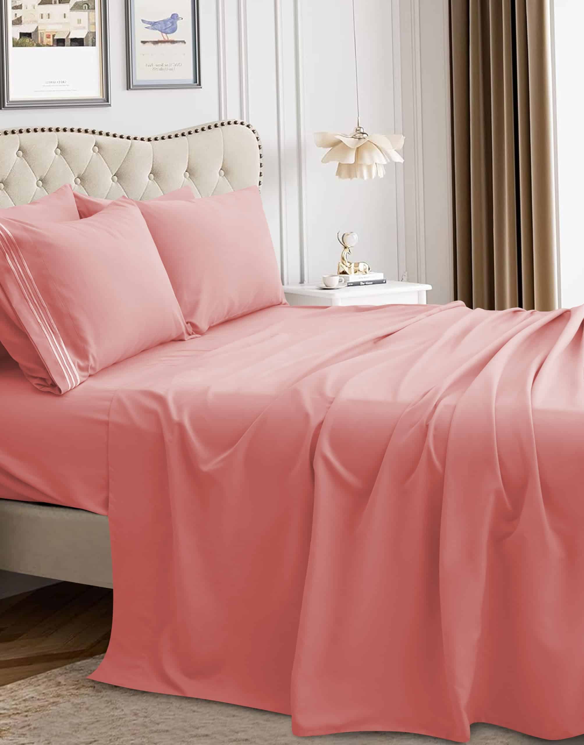 Juego de Sábanas de 4 Piezas Mocassi Luxury California King - Imagen 3