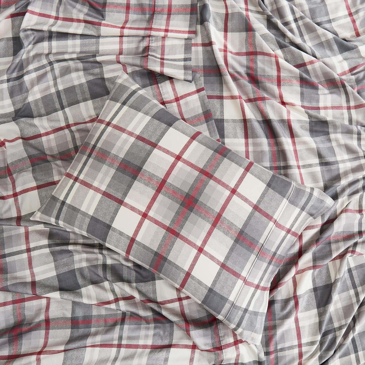 Juego de Sábanas de Algodón 100% con Bolsillo Profundo para - Imagen 9