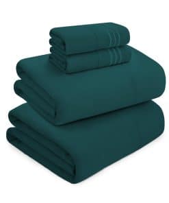 Juego de Sábanas de Lujo Completo Mocassi - -Marina Teal