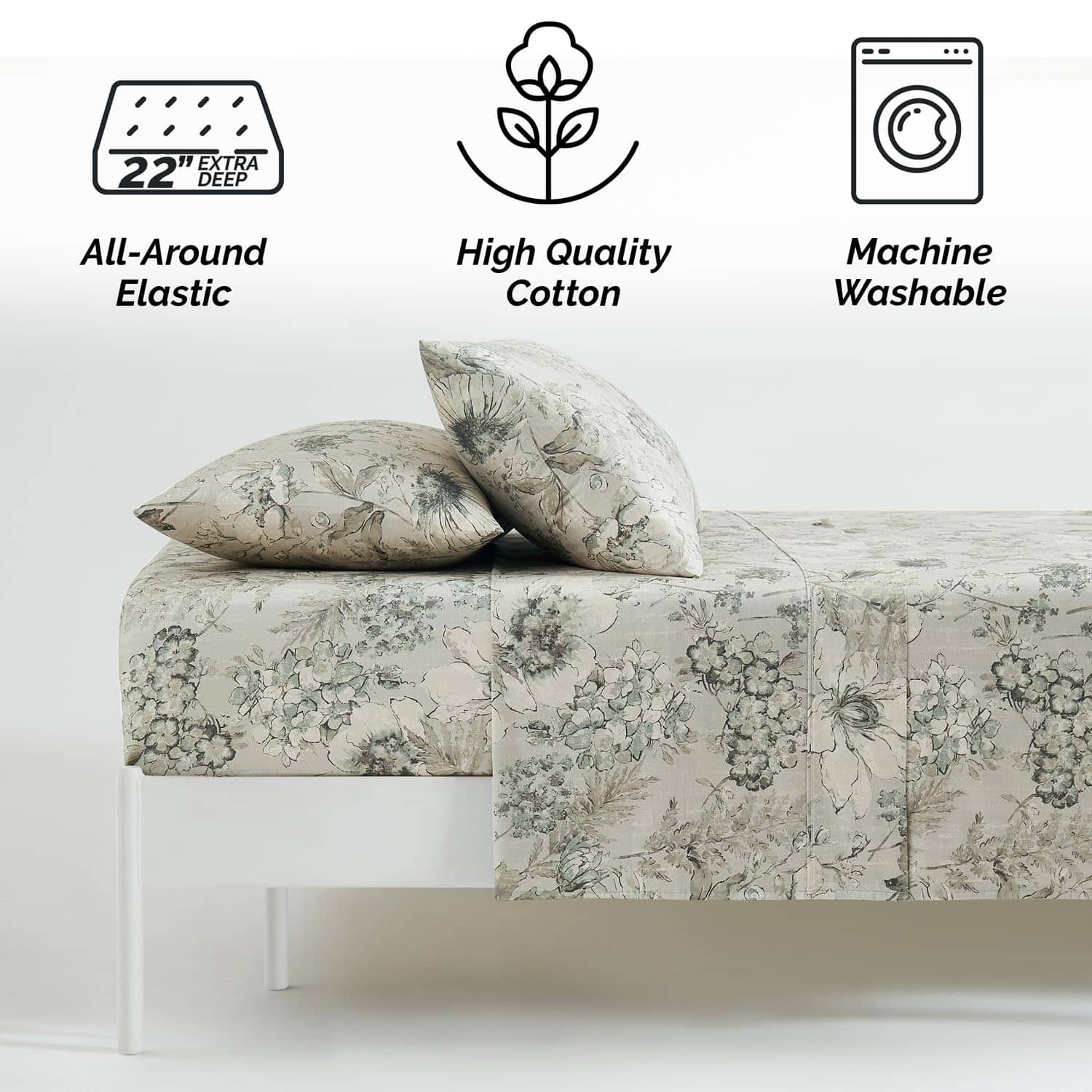 Juego de Sábanas Southshore Fine Living, Inc. De Bolsillo - Imagen 3