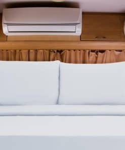 Juego de sábanas de lujo Mocassi RV Short -Blanco