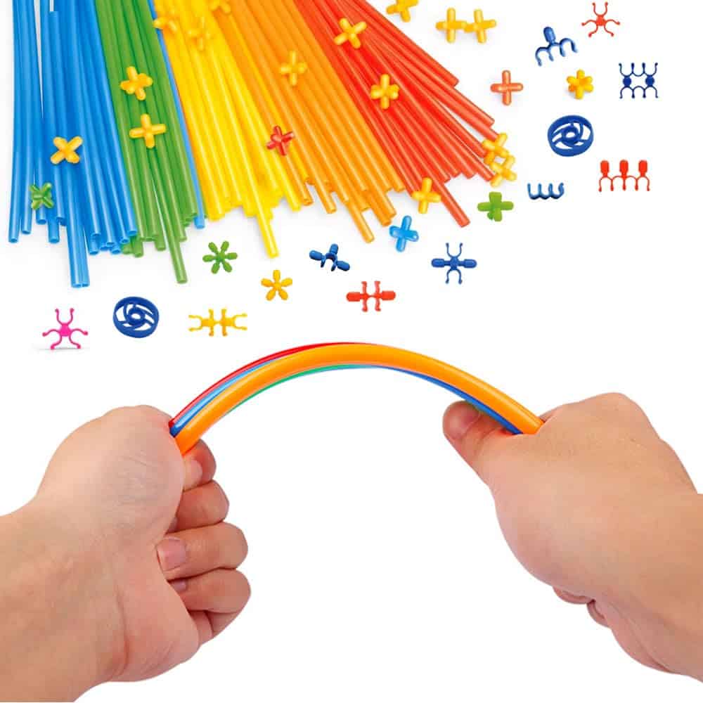 Kit de Construcción de Pajitas Leeray 1000 Pcs - Juguetes - Imagen 9