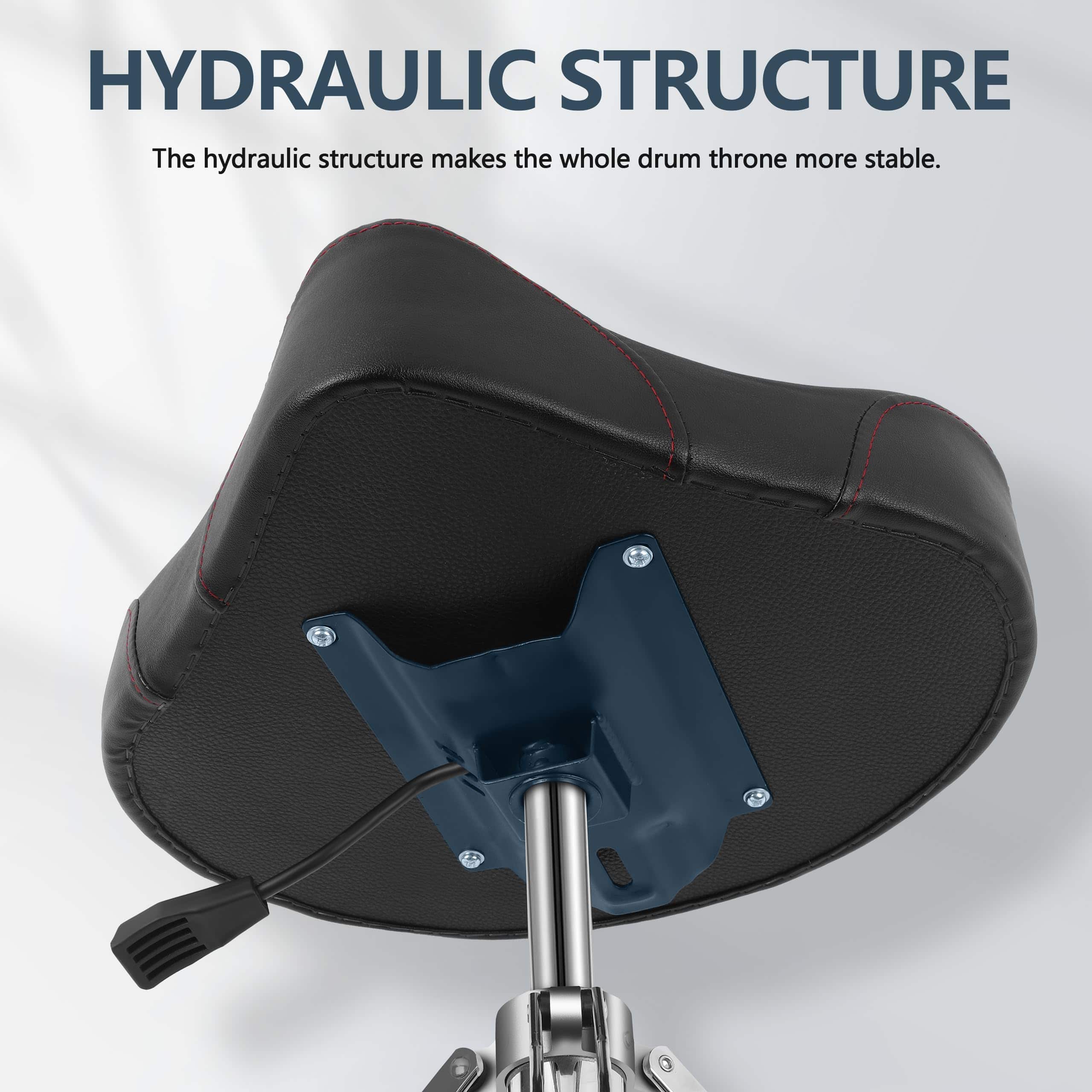 Banqueta de Batería Ramzi, Banqueta de Batería Resistente - Imagen 6