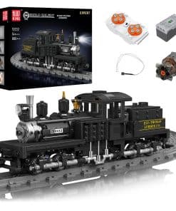 Kit de bloques de construcción de tren Mould King, tren de