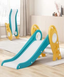 Resbaladilla Plegable para Niños, Fácil de -Verde