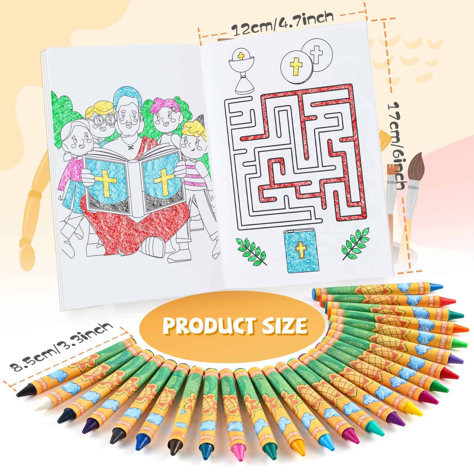 BenLouis 144pcs Libros para Colorear con -Berry - Imagen 3