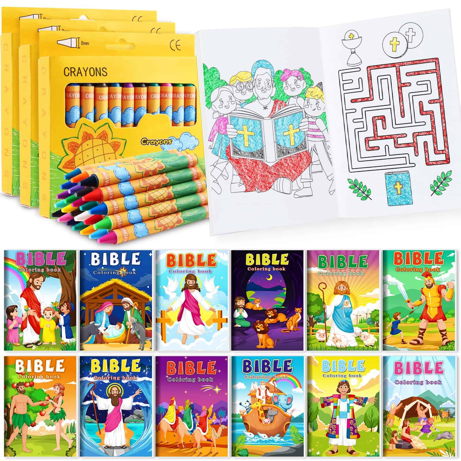 BenLouis 144pcs Libros para Colorear con -Berry