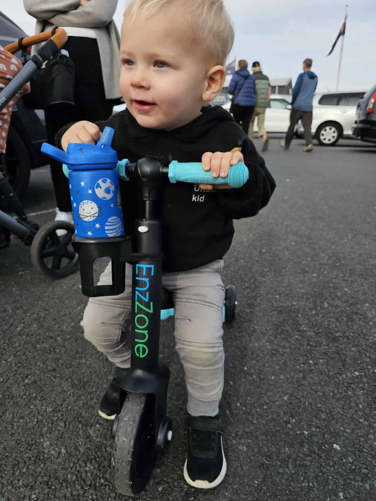 Triciclo EnzZone 3 en 1/Bicicleta de Equilibrio para Bebés - Imagen 5