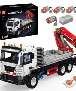 Mould King 17063 Romote Control Truck-Mounted Crane, Lorry