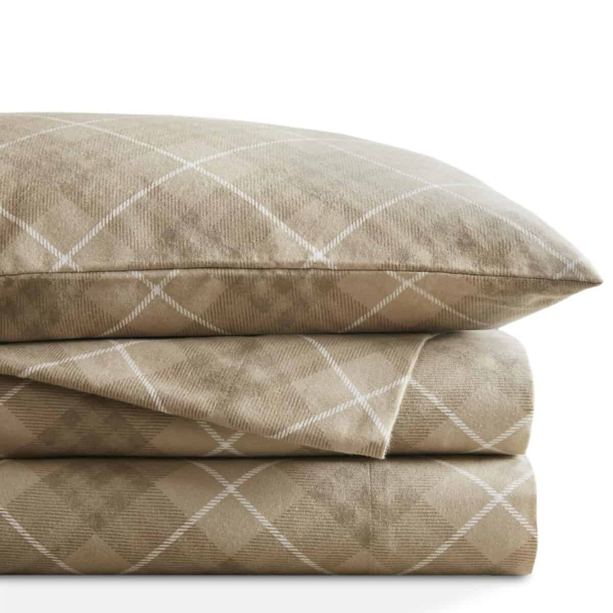 Juego de Sábanas de Franela Codi Tamaño Queen- 4 Piezas