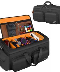 Bolso de Cable de DJ de Gran Capacidad SNIGJAT con 6