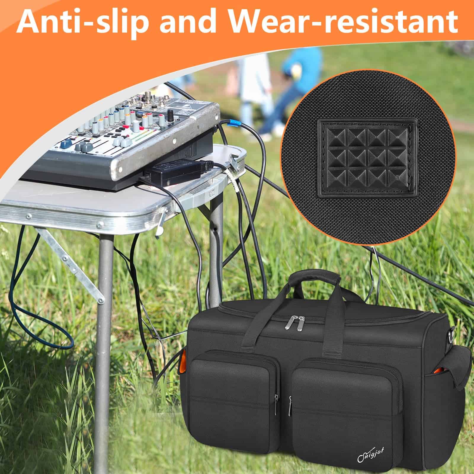 Bolso de Cable de DJ de Gran Capacidad SNIGJAT con 6 - Imagen 6