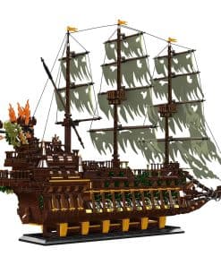 Modelo de Construcción de Barco Pirata NUTCRACKER para
