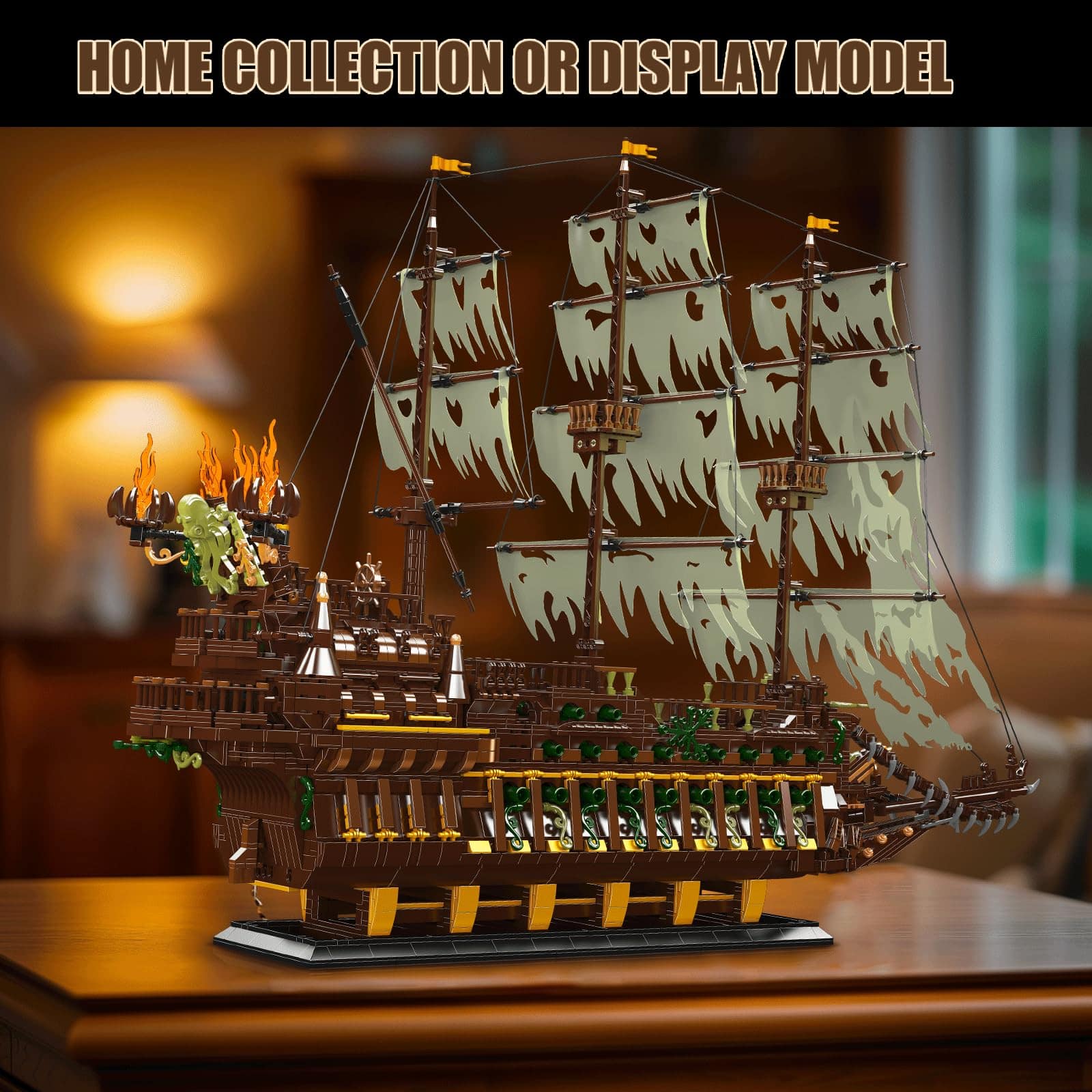 Modelo de Construcción de Barco Pirata NUTCRACKER para - Imagen 7