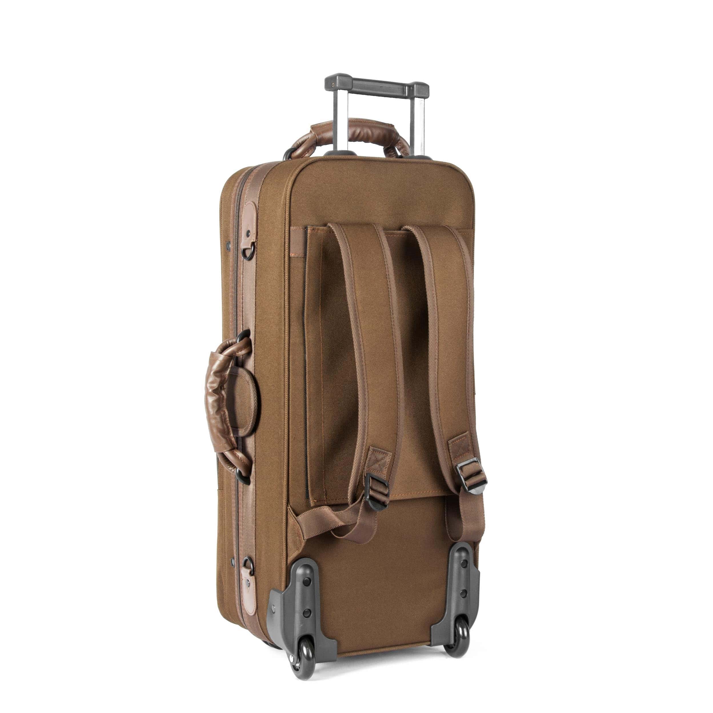 Estuche de saxofón alto Omebaige con ruedas, material de