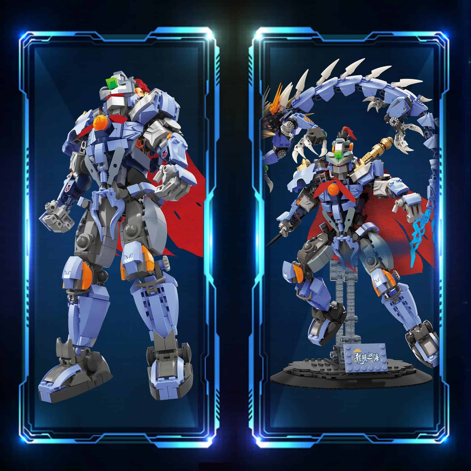 Set de bloques de construcción de robot Mecha NUTCRACKER - Imagen 6