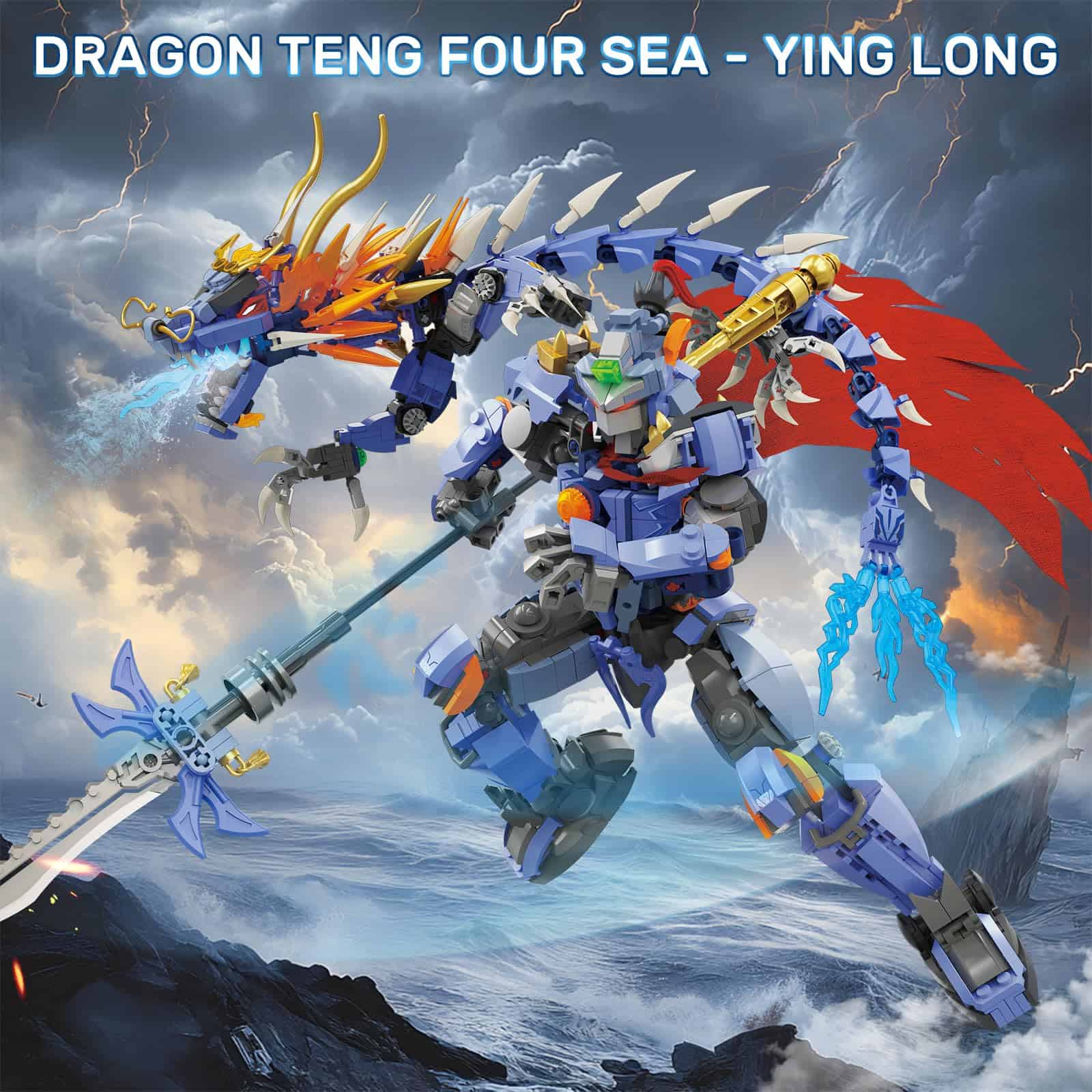 Set de bloques de construcción de robot Mecha NUTCRACKER - Imagen 5