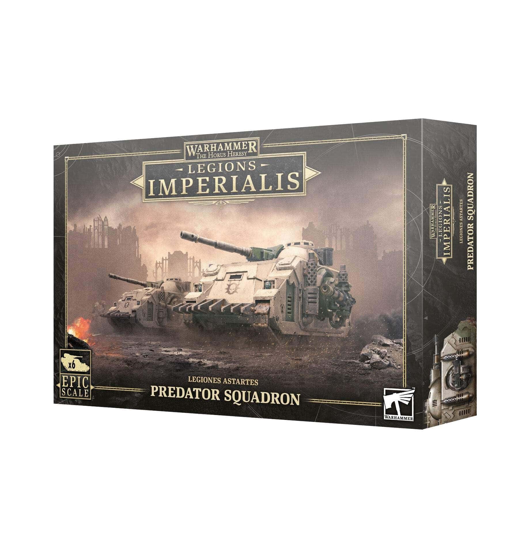 Warhammer Legion IMPERIALIS: Escuadrón de Predators