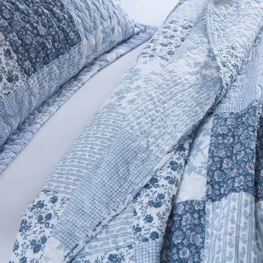 Colcha de Algodón ENASAL Juego de Cama Reversible Estampado - Imagen 4