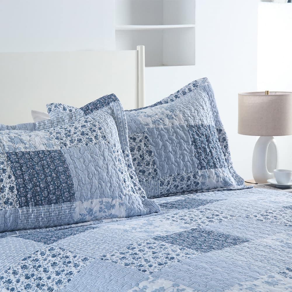 Colcha de Algodón ENASAL Juego de Cama Reversible Estampado - Imagen 5