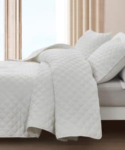 Juego de Edredón de Gasa de Algodón Chezmoi Collection de 3