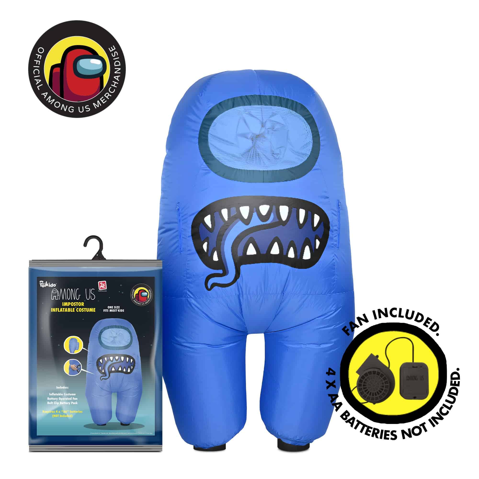 Disfraz Inflable Oficial YuMe Among Us Toikido Toys para - Imagen 4