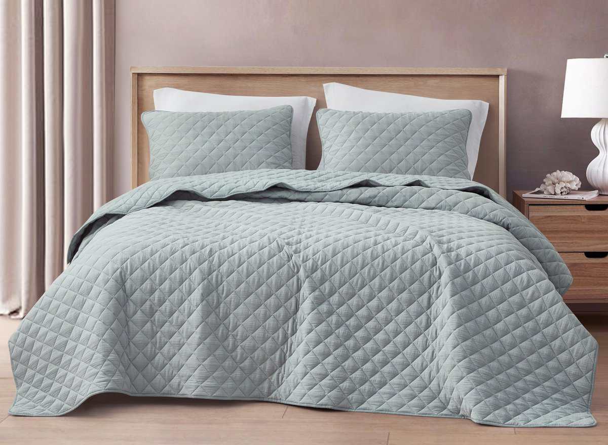 Juego de Colcha de Gasa de Algodón Chezmoi Collection de 3 - Imagen 3