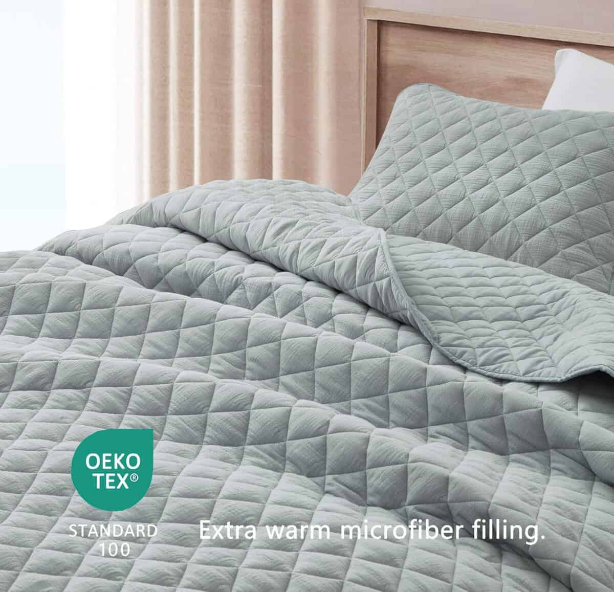 Juego de Colcha de Gasa de Algodón Chezmoi Collection de 3 - Imagen 5