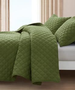 Juego de Edredón Chezmoi Collection de 3 Piezas de Gasa de