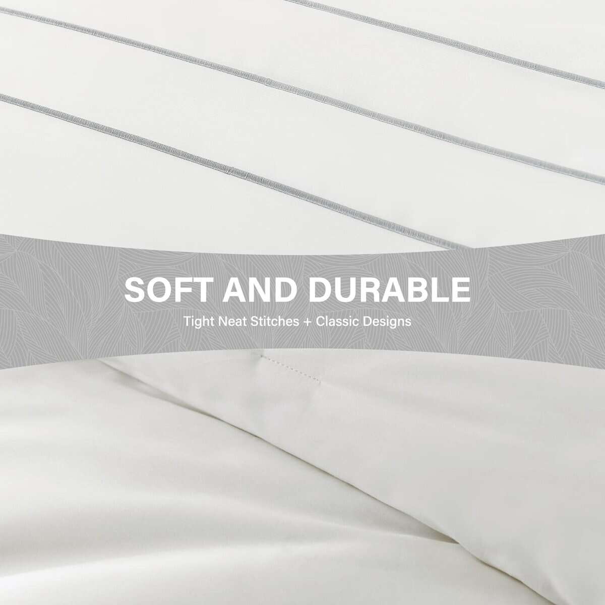 Juego de Edredones de Algodón de Fibra Larga SahSahCasa - Imagen 6