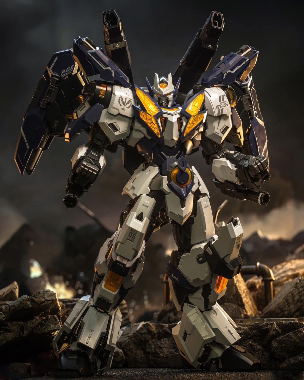 Kits de figuras de acción de modelo de plástico con - Imagen 7