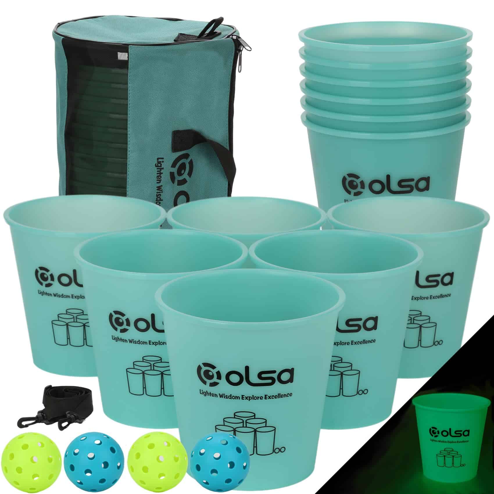 OLSA Giant Yard Pong Juegos al Aire Libre, Juegos de