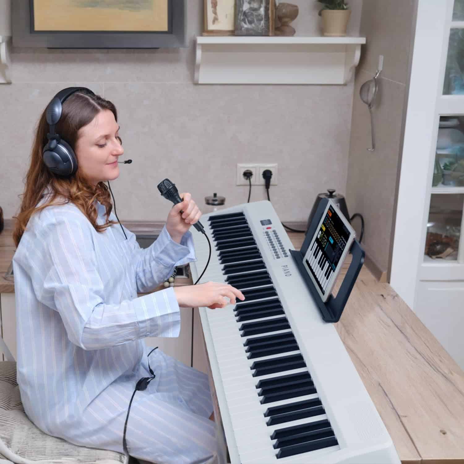 Teclado de piano electrónico KOCASO de 88 teclas Piano - Imagen 3