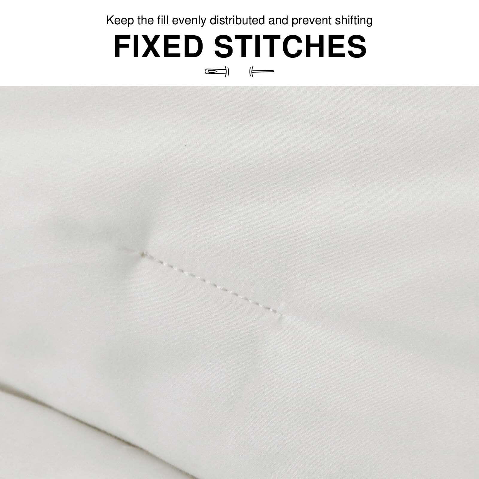 DDUOXIN Juego de Edredón de Lujo de Algodón Queen - Juego - Imagen 6