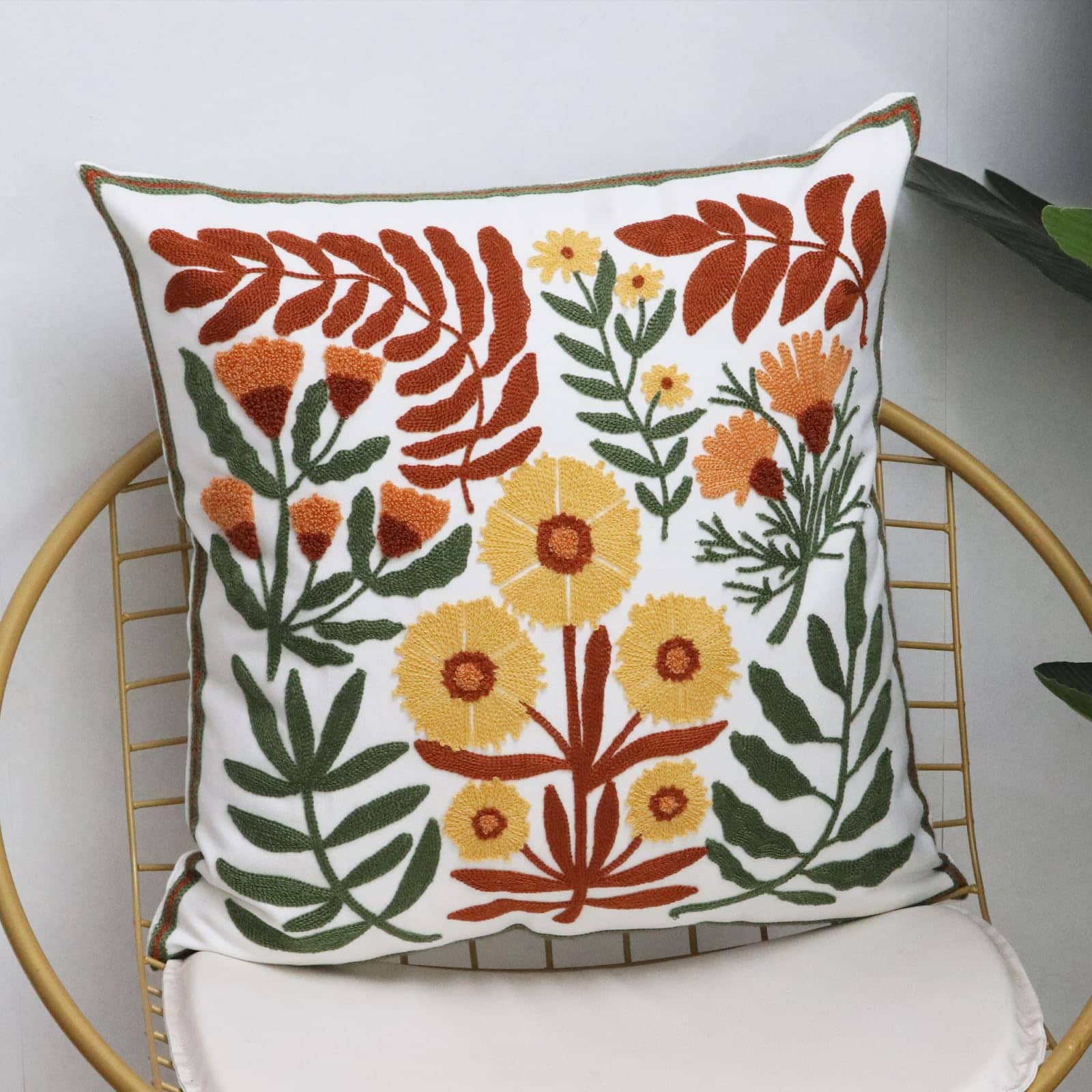 Set de 2 Fundas de Cojín Decorativas -Flor de Diente de León - Imagen 7