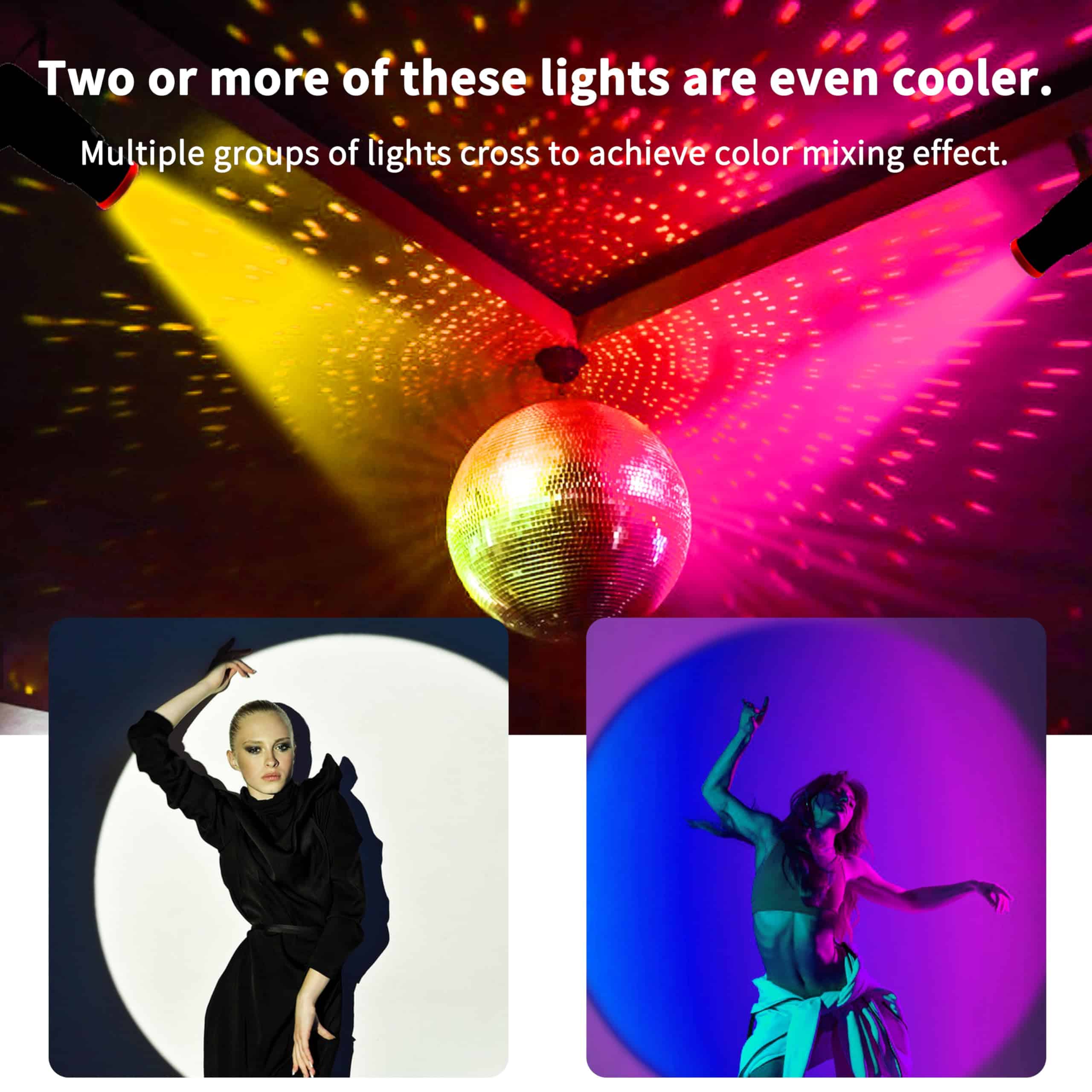 Foco Pinspot con Control Remoto, 18W de Enfoque Manual, - Imagen 8