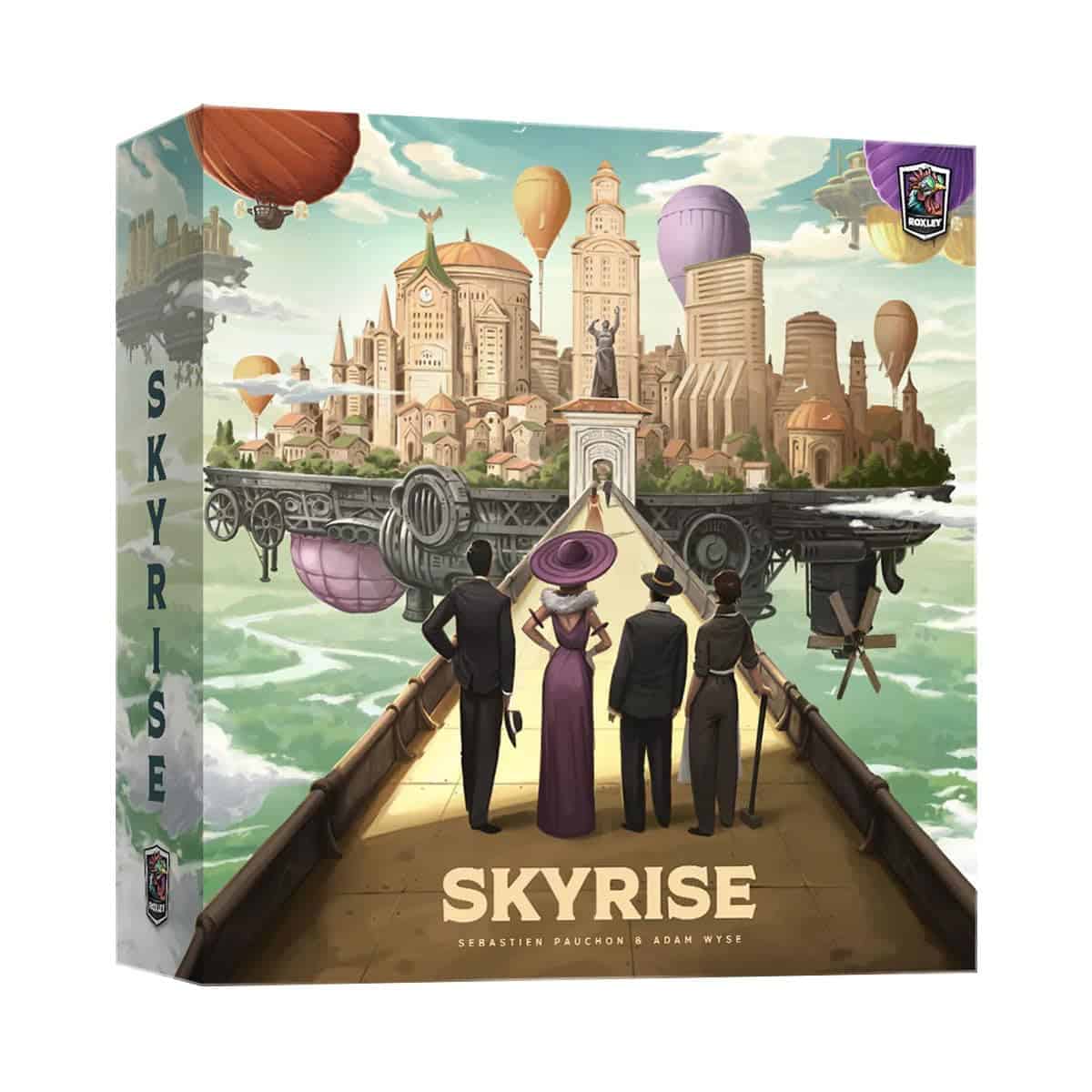 Skyrise, Juego de Estrategia de Tablero, para 2 a 4
