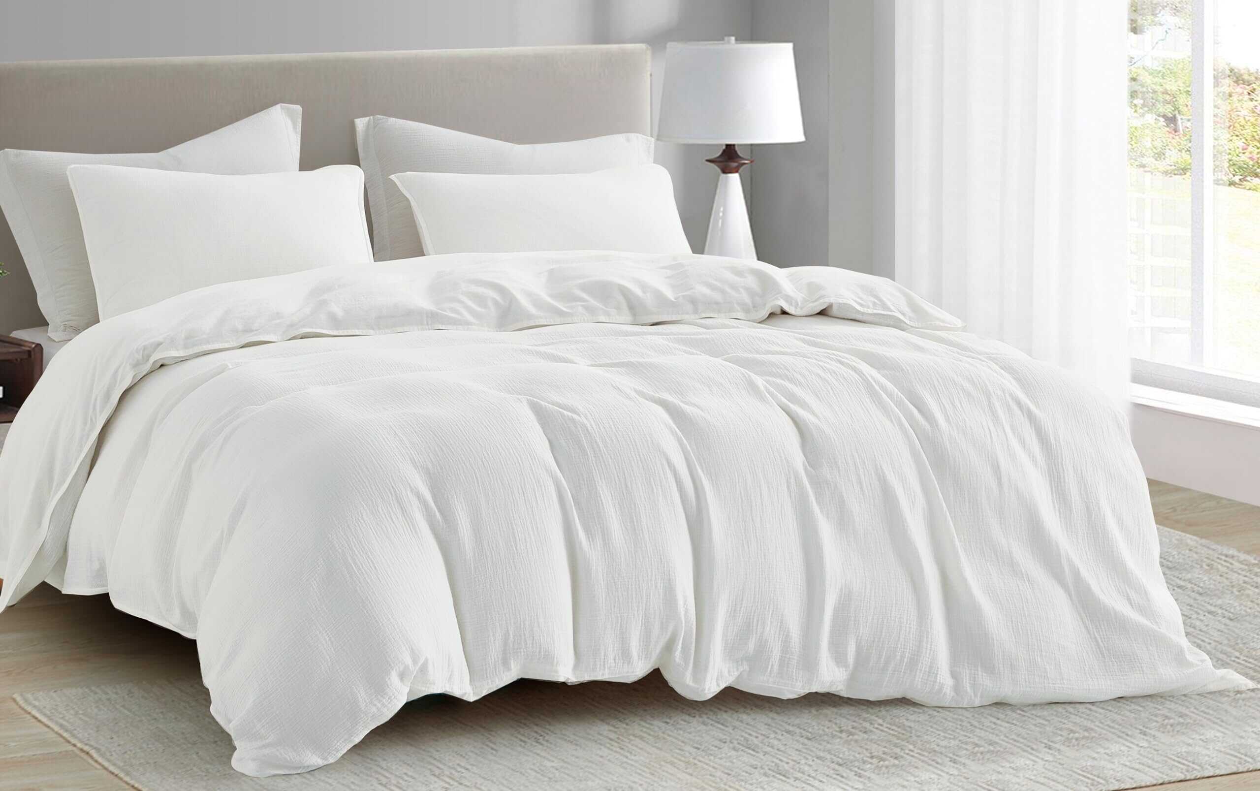 Juego de Funda Nórdica Queen Chezmoi Collection Breeze de 3